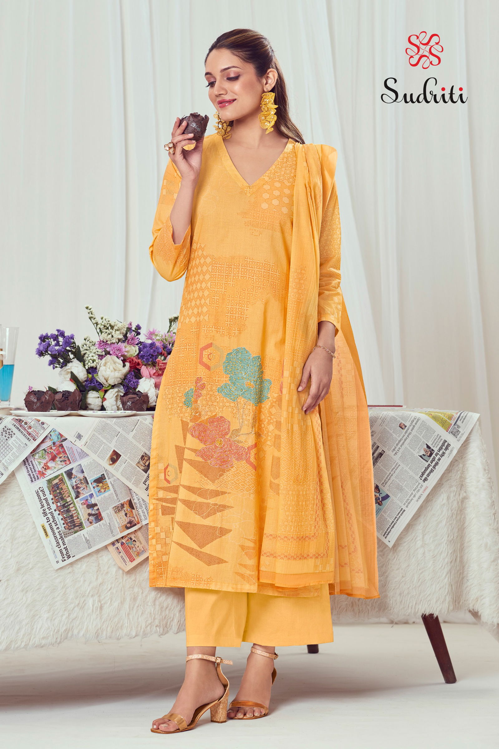 Zareen By Sudriti Cotton Printed Designer Salwar Suits Wholesale Shop In Surat